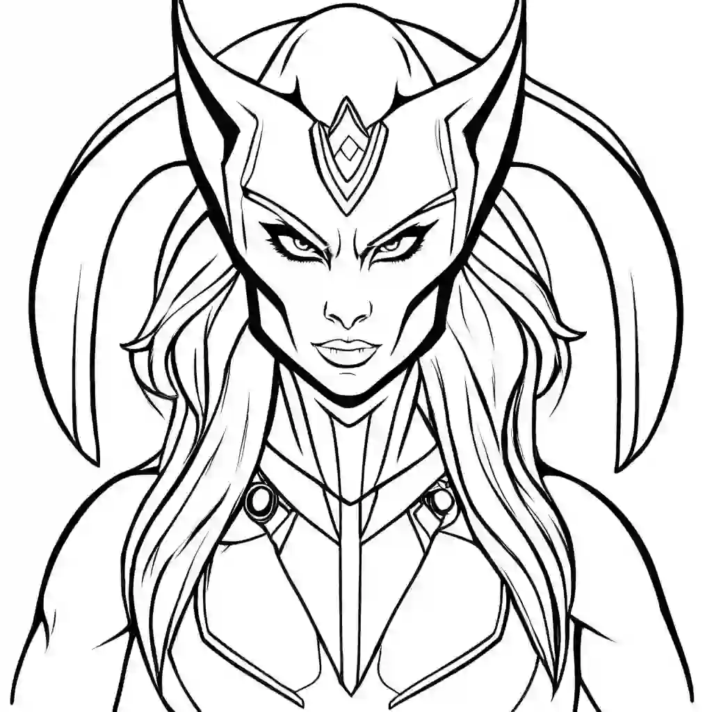 Shapeshifter coloring pages